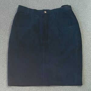 United Colors Of Benetton Navy Pencil Skirt